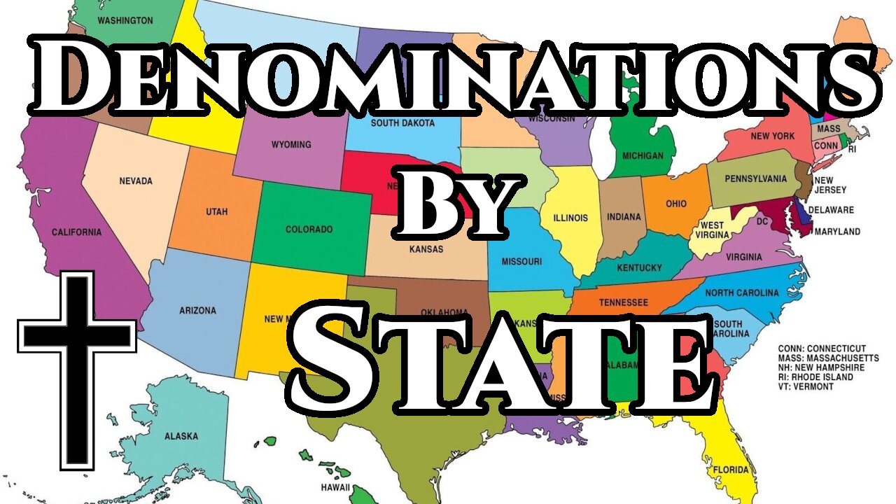 Christian Denominations of U.S. States