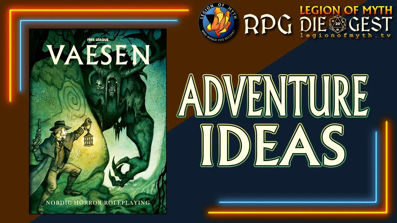 Vaesen: Nordic Horror Roleplaying - Adventure Ideas