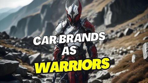 Asking Ai to Draw Car Brands as Warriors!