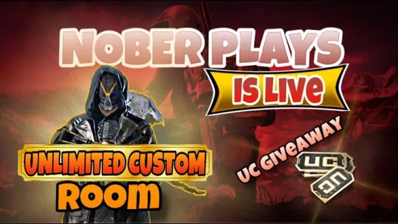 CUSTOM ROOMS ❤ | UC GIVEAWAY🤩 | SOLO VS SQUAD GAMEPLAY | PUBG CUSTOM ROOMS LIVE