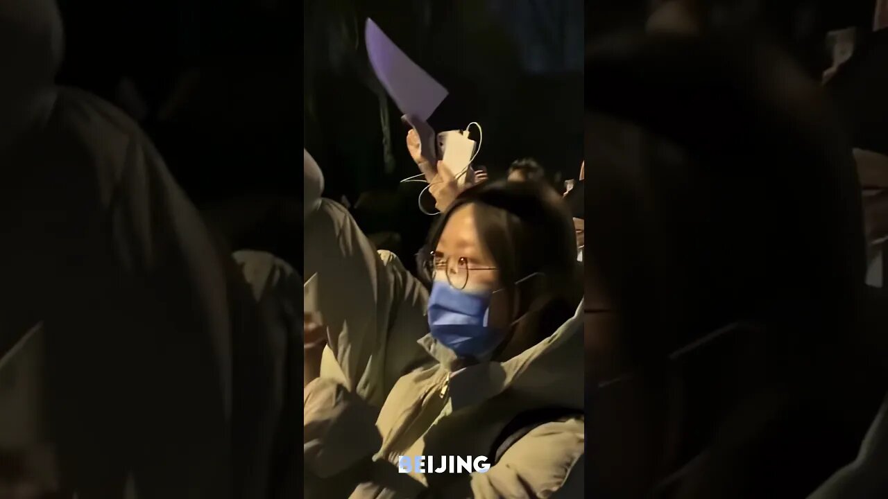 In Beijing, We Don’t Want Testing We Want Freedom