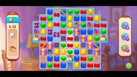 Playrix Homescapes Gameplay Walkthrough Level 6721