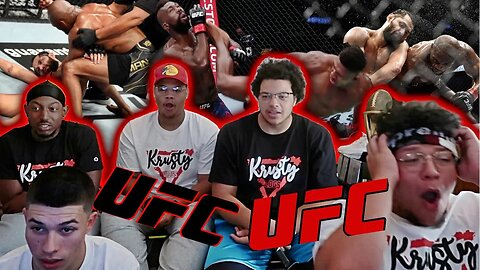 AMERICAN FOOTBALL PLAYERS REACT TO UFC KNOCKOUTS IN 2021