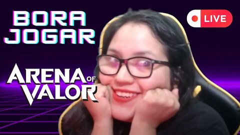 🎮🎮 Bora jogar 🎮🎮 #arenaofvalor #rumo1k