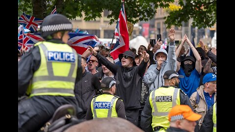 Glasgow Immigration Protest
