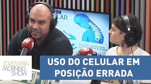 "Tech Neck": uso do celular em posição errada pode causar complicações irreversíveis