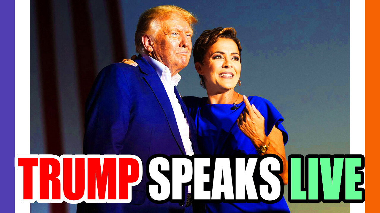 🔴LIVE: Trump Speaks LIVE from Arizona 🟠⚪🟣