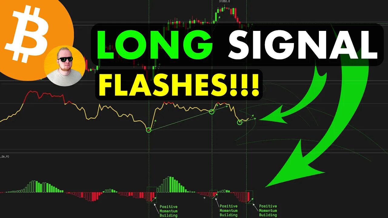 #BITCOIN FLASHES ⚡ A LONG SIGNAL!!!