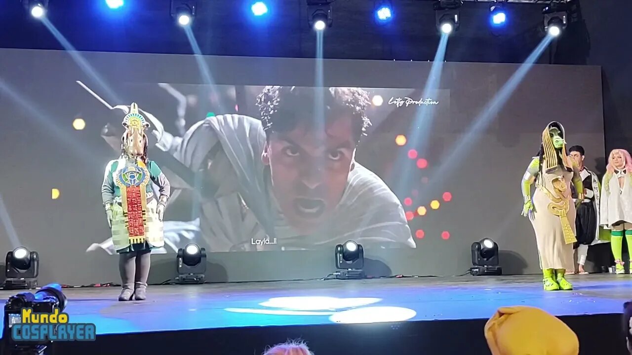 Apresentação Cosplay Livre em Grupo de Cavaleiro da Lua no Sábado de Anime Friends 2023