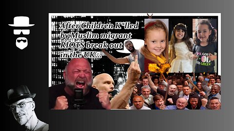 UK RIOTS after children are K*LLED at party...