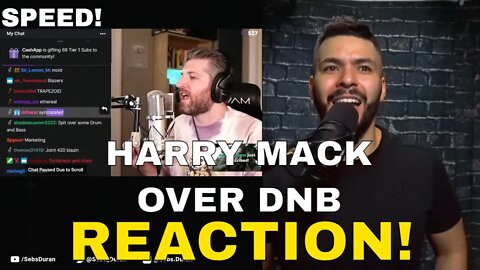 Harry Mack freestyles over DnB (Reaction!!) | what... the... SPEED + coherence