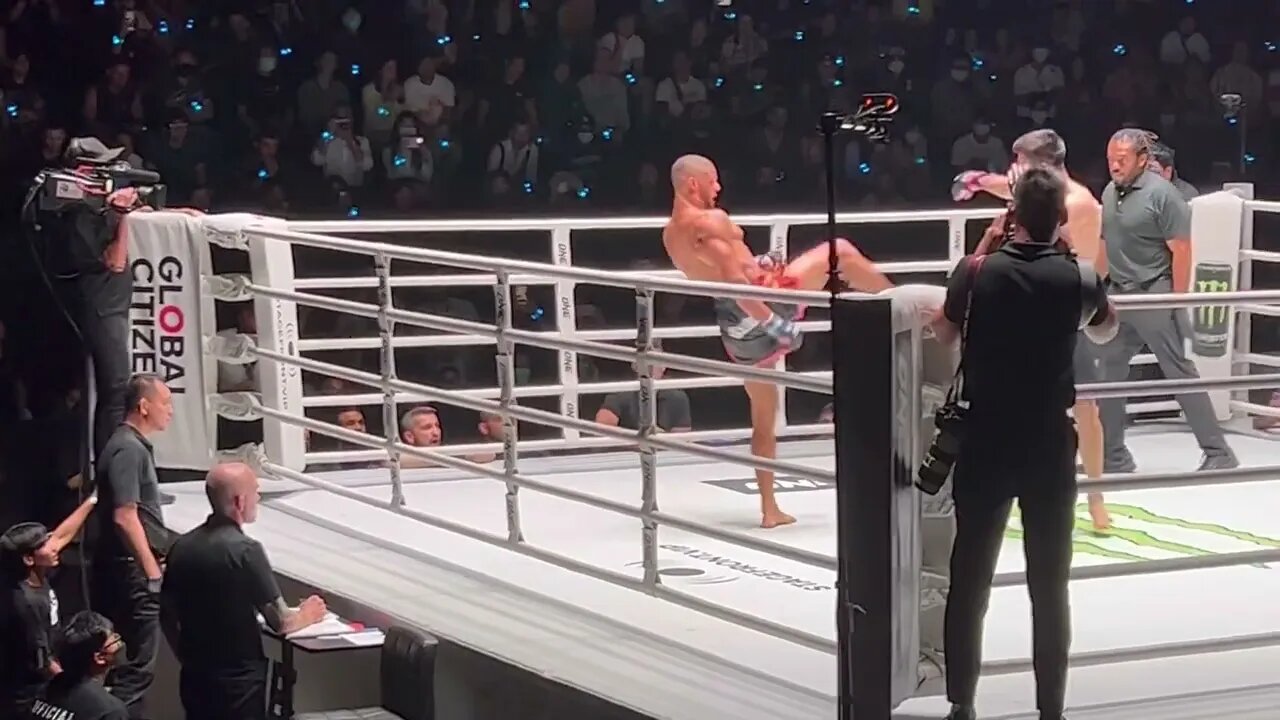 Halil Amir VS Maurice Abevi at ONE Championship Fight Night 9 in Bangkok Thailand
