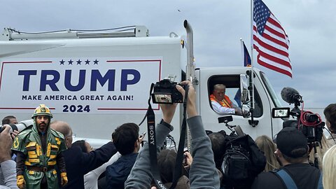 Trump's Garbage Truck Rally vs. Aniston's Endorsement: Who Wins?