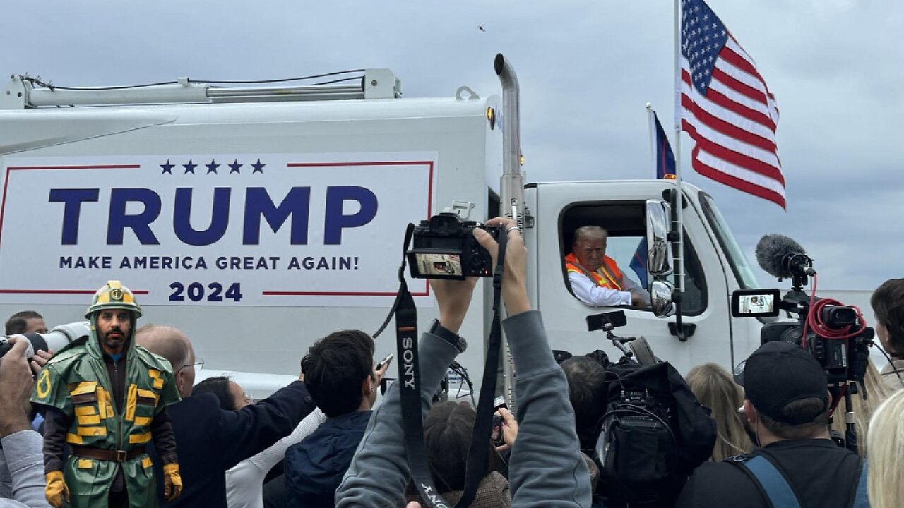 Trump's Garbage Truck Rally vs. Aniston's Endorsement: Who Wins?