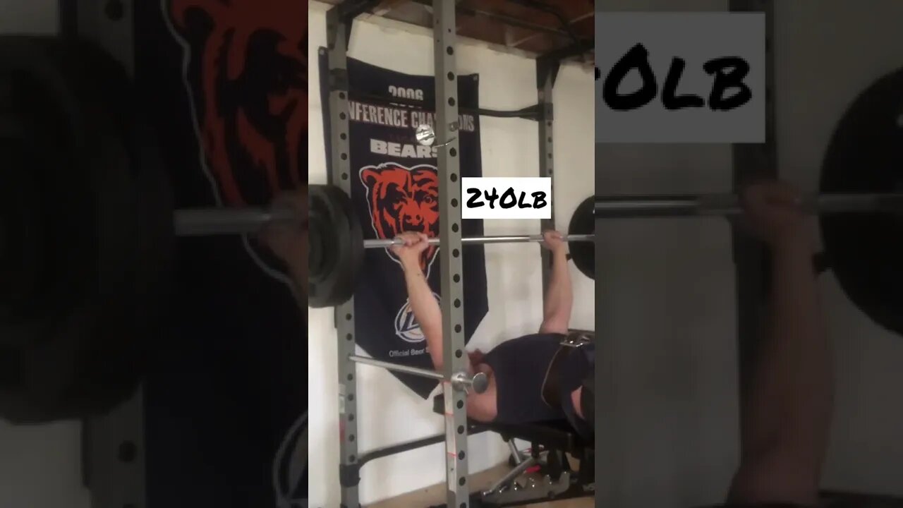 Bench Press Last Rep= Long Pause #shorts