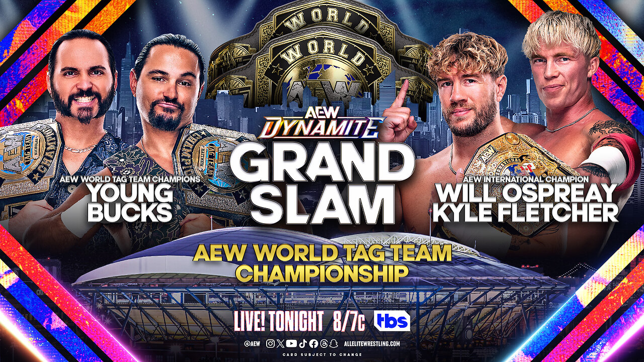 Young Bucks Retain AEW Tag Titles in Epic Match Against Ospreay & Fletcher! #shorts