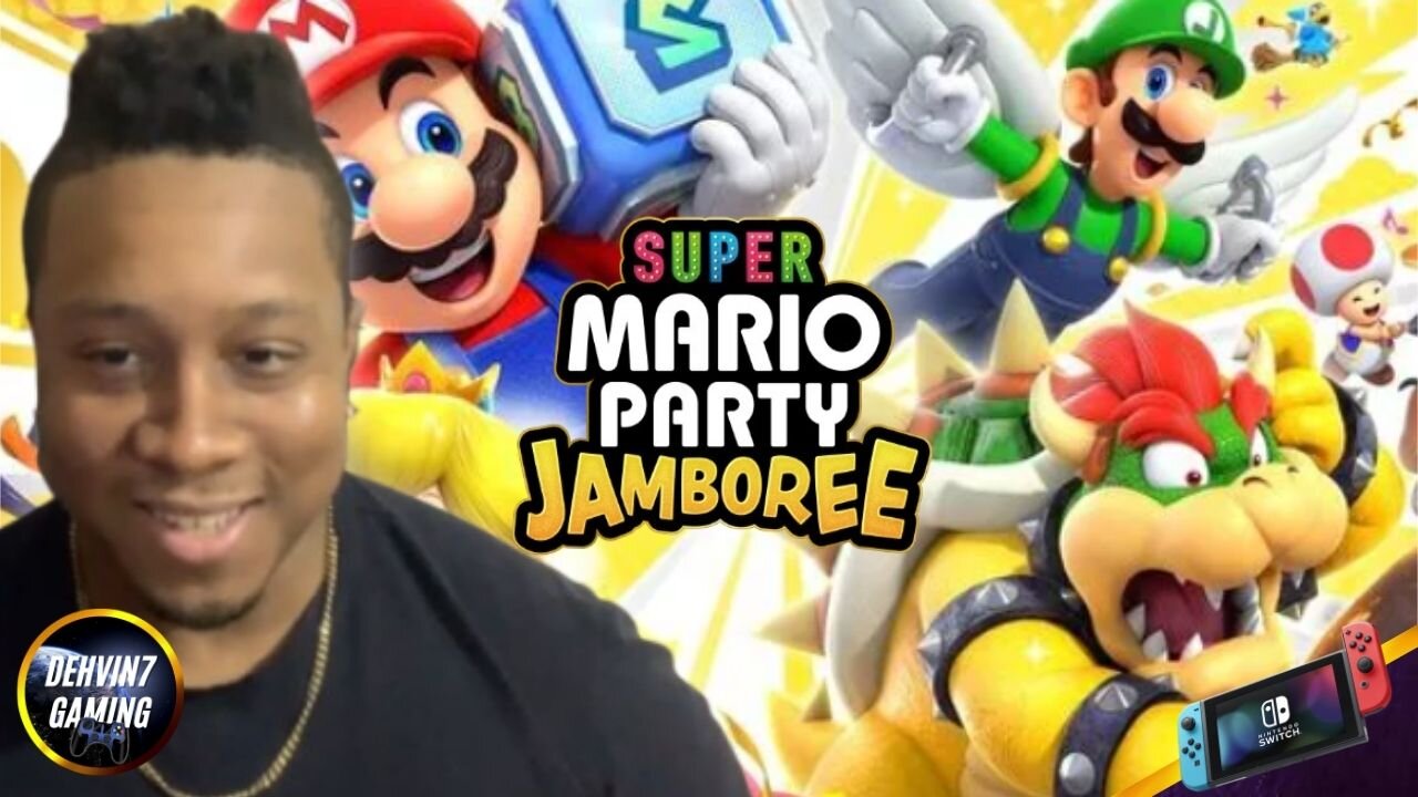 Dehvin reacts to Super Mario Party Jamboree