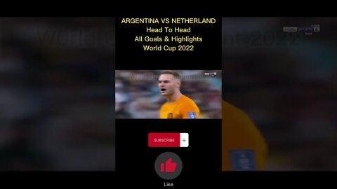 HIGHLIGHT ARGENTINA VS NETHERLAND PINALTI