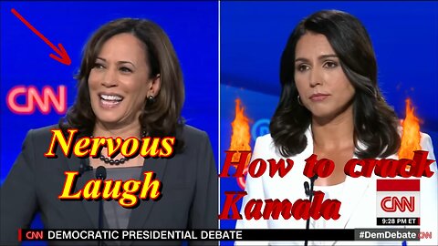 How to "psychologically" dismantle Kamala Harris.