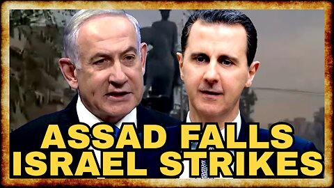 Assad Regime FALLS, Israel IMMEDIATELY BOMBS Syria