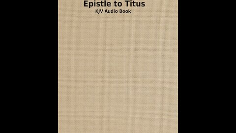 Titus - Ch 3 - KJV