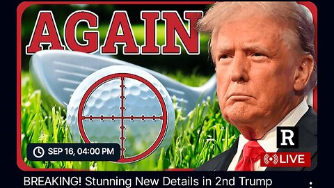 Bongino Report Early: Trump almost had a whole in one shot.