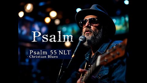 Psalm 55 (NLT) Christian Blues - Rock