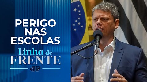 Governo de SP quer contratar PMs para atuar dentro de escolas | LINHA DE FRENTE