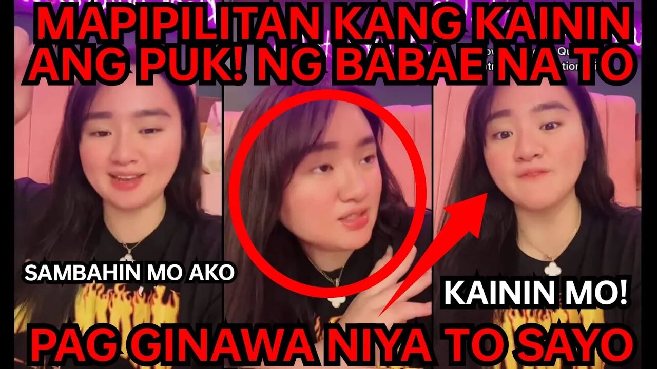 DIDILAAN MO! KAKAININ MO ANG PUK! NG BABAE NA TO KAHIT AYAW MO PAG GINAWA NIYA TO SAYO
