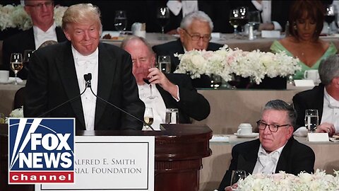 WATCH LIVE: Donald Trump delivers remarks at the Al Smith dinner
