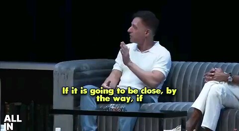 Peter Thiel says if the 2024 election is close, Kamala Harris will cheat to STEAL it.