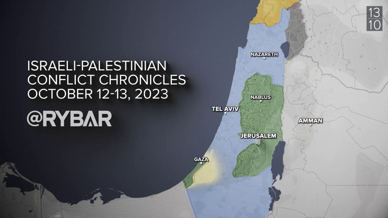 Israeli-Palestinian conflict chronicles: October 12-13, 2023