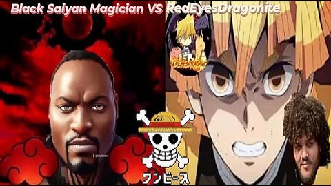 Black Saiyan Magician VS RedEyesDragonite In One Piece On Discord
