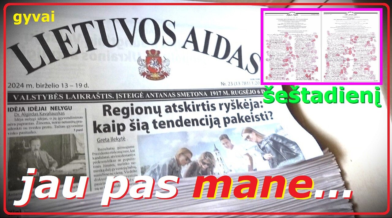 Visiems pasirašiusiems užteks...