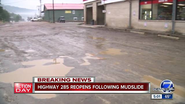 Heavy rain causes flooding and mudslides along Colorado's Front Range