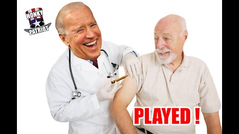 COVID VACCINES BEING GIVEN WITH EMPTY SYRINGES, CAPS STILL ON !