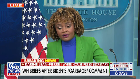 White House Denies That Biden Views Trump's Supporters As 'Garbage': 'He Is A President For All'