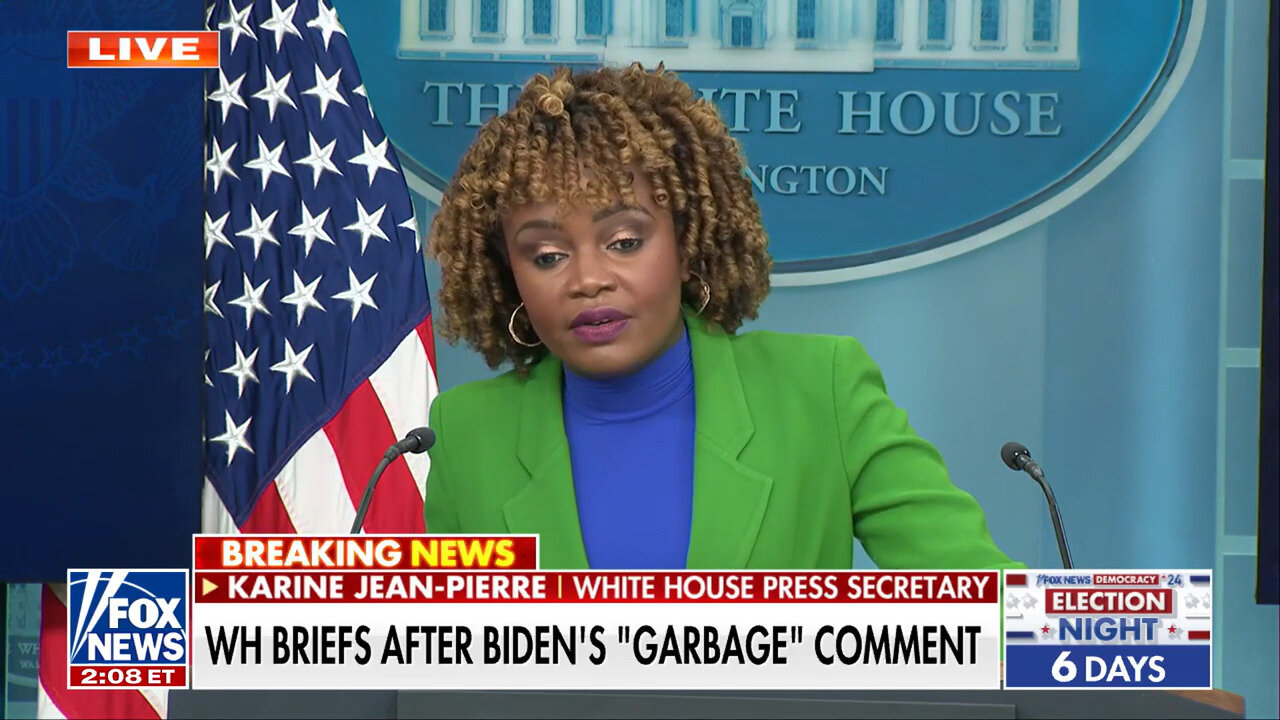 White House Denies That Biden Views Trump's Supporters As 'Garbage': 'He Is A President For All'
