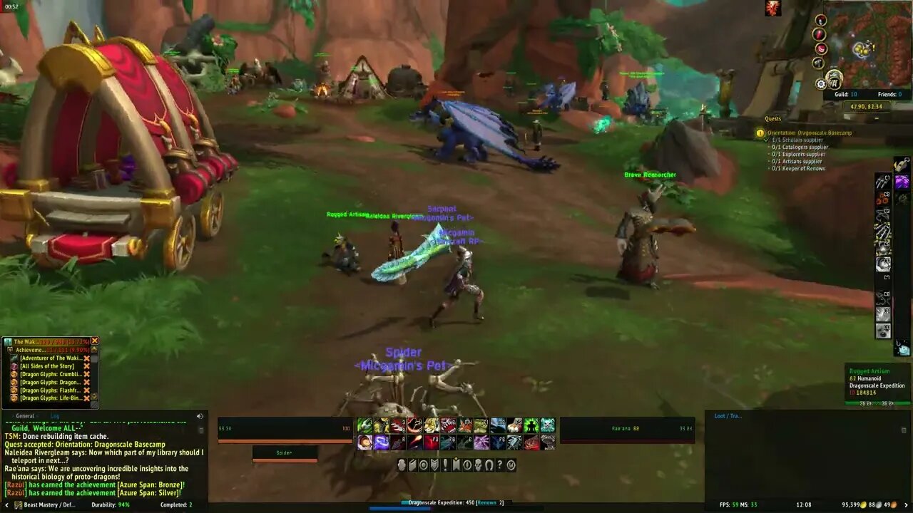 World of Warcraft Dragonflight Orientation Dragonscale Basecamp