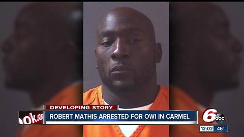 Former Indianapolis Colt Robert Mathis arrested on drunken driving charges