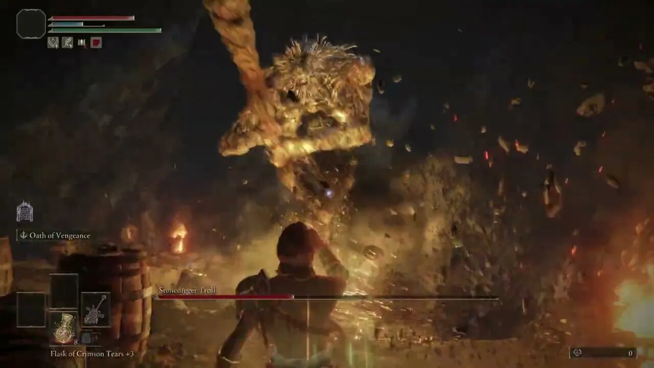 Elden Ring *STONEDIGGER TROLL* No Grind No Shield Blind Run