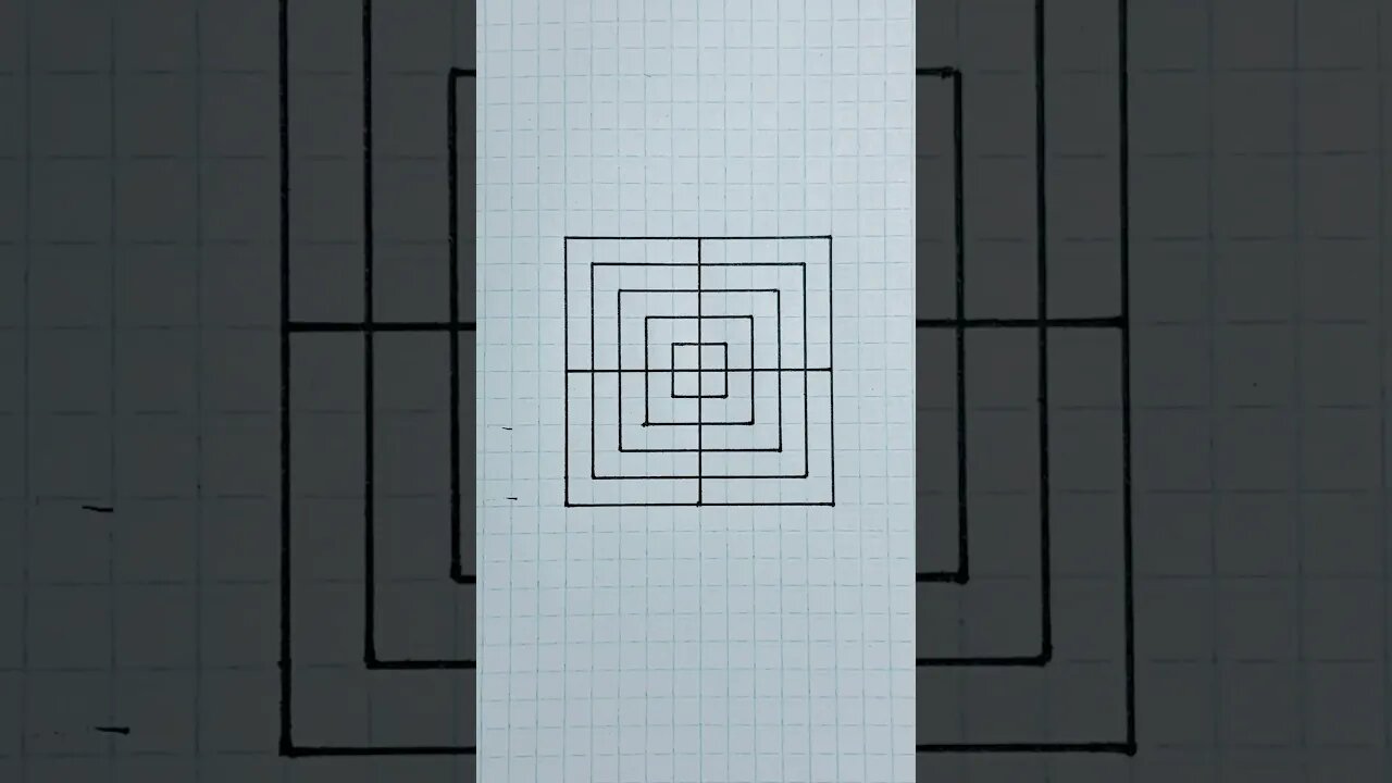 Drawing Easy 3D Art #shorts