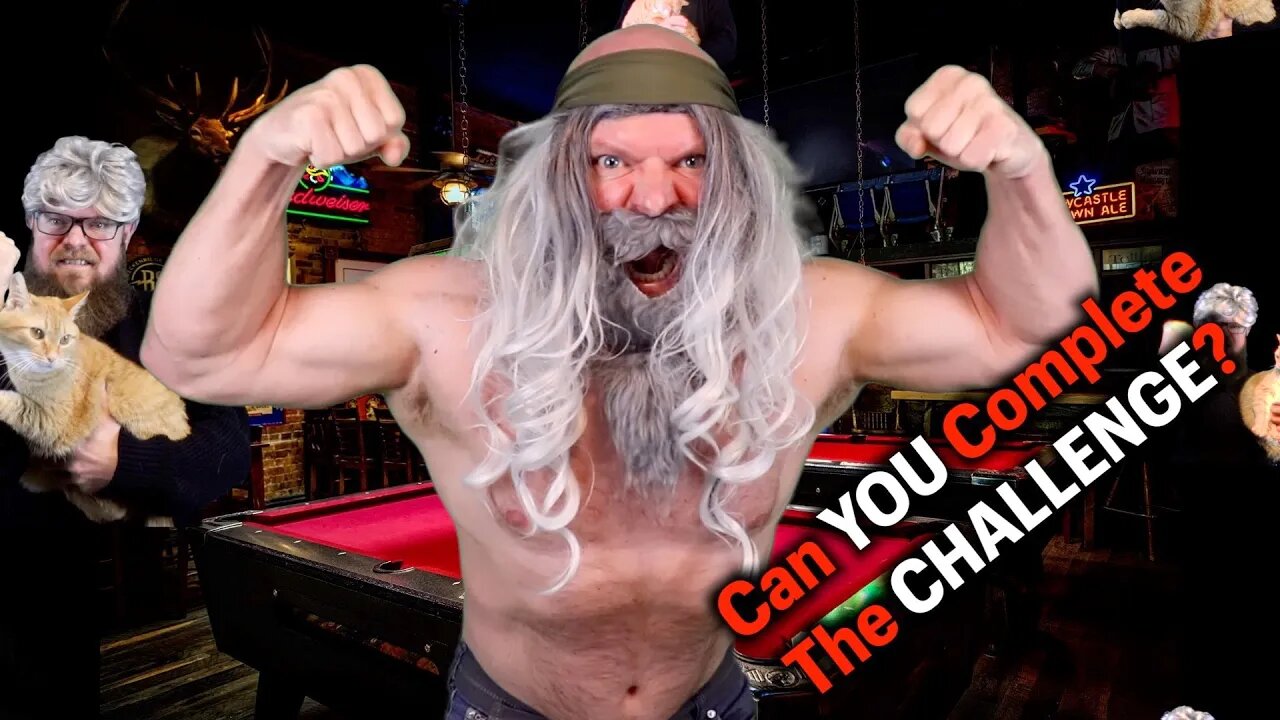 Old Man Challenges The World To Fitness Competition