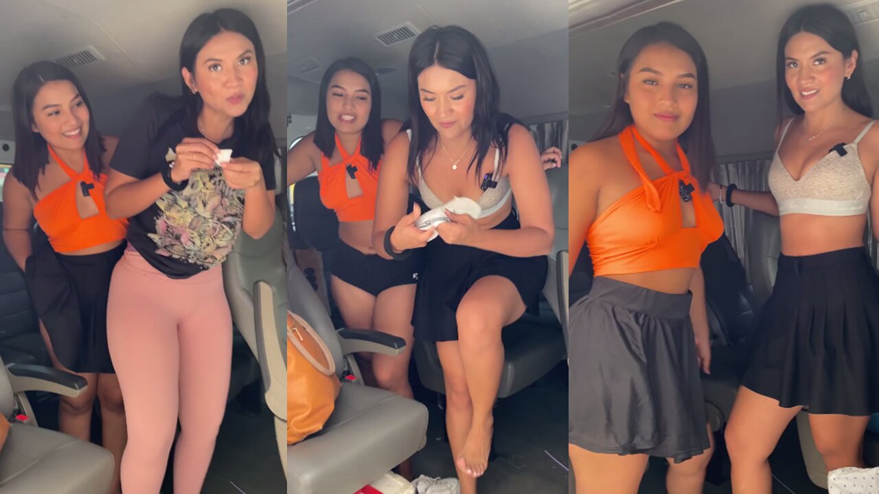Geraldine Morán -This happens while we are recording, we have to take off our clothes 😱👇