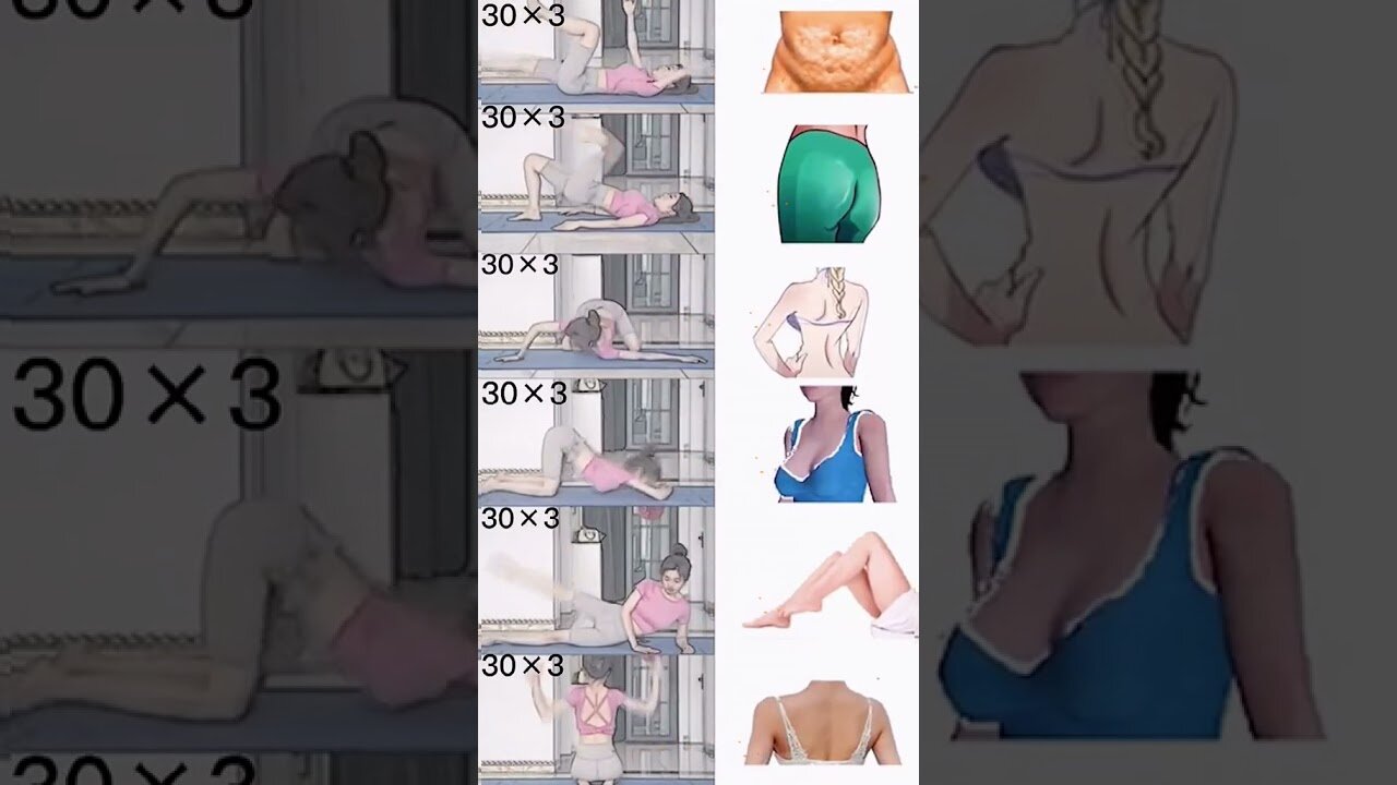 Girls Shape Cute Body [Home Workout NO Equipment]