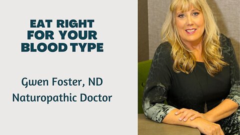 Eat Right for Your Blood Type - A Good Reminder