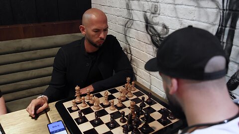 Andrew Tate Almost Loses to a 600 Elo Chess Player?
