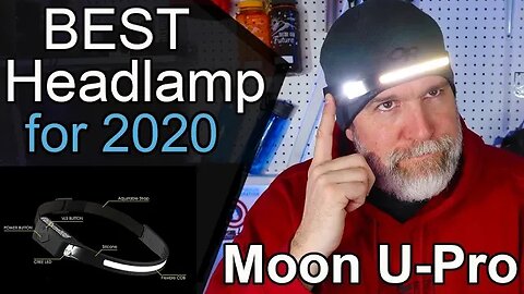 NEW for 2020 Headlamp / LED Moon U Backpacking Headlamp