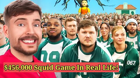 Squid Game in Real Life: $456,000 Winner Takes All ll