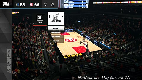 @apfns LIVE on RUMBLE via X [follow me @apfns on X] 11-10-24 NBA2k23 Mav vs Hawks p1